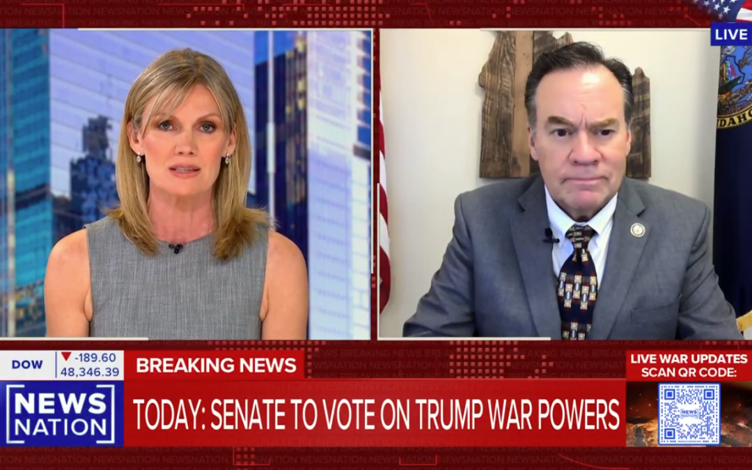 Fulcher Discusses Iran, Energy Prices, and Congressional News on NewsNation